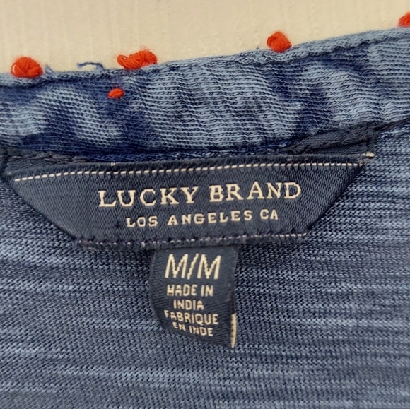 Lucky Brand Lightweight Shirt M - Picture 4 of 8